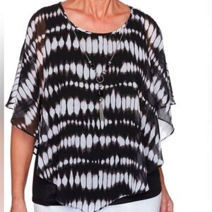 FAITH AND JOY SUMMER BLOUSE SIZE SMALL